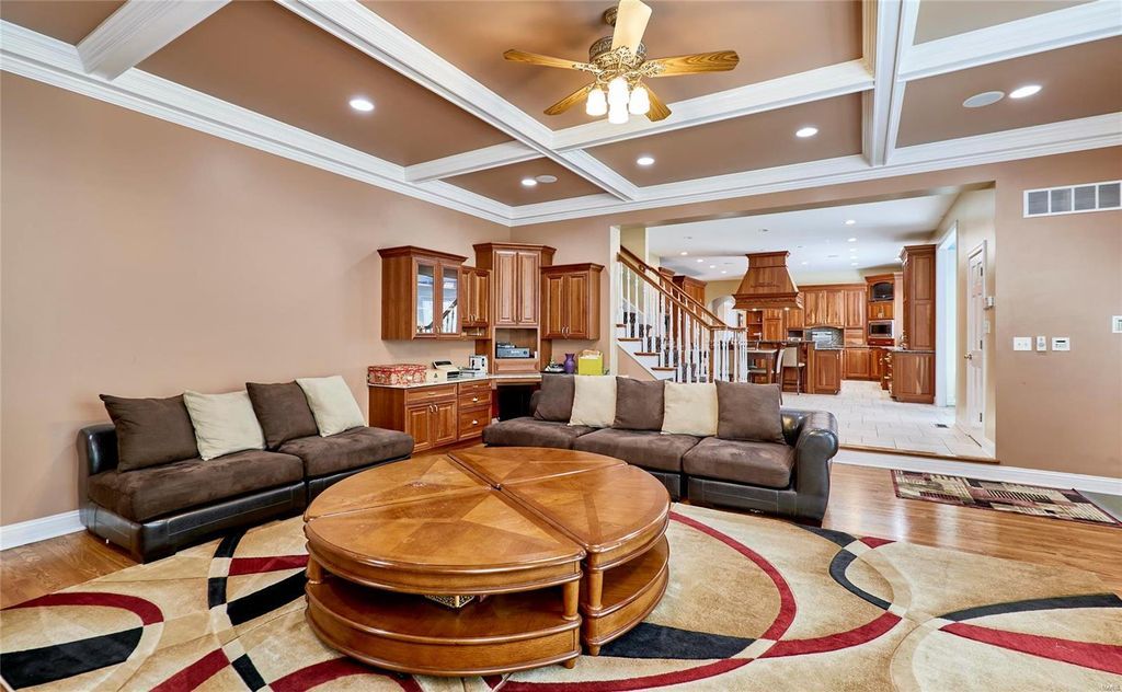 Elite Entertainment and Cozy Comfort St. Louis Missouri Home on the Market for 3.25 Million 21