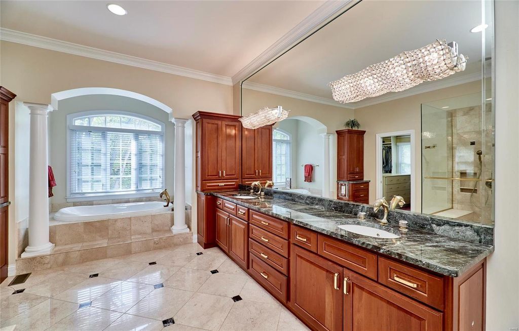 Elite Entertainment and Cozy Comfort St. Louis Missouri Home on the Market for 3.25 Million 26