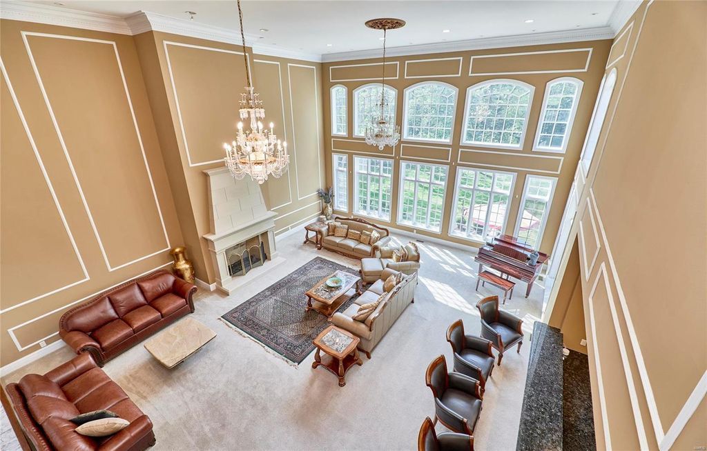Elite Entertainment and Cozy Comfort St. Louis Missouri Home on the Market for 3.25 Million 29