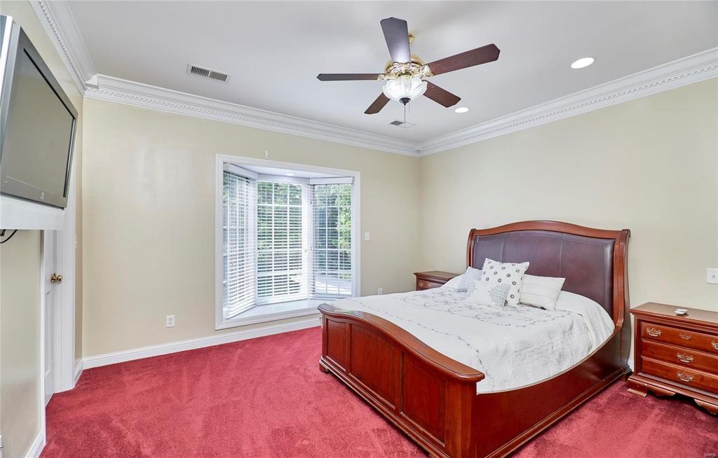Elite Entertainment and Cozy Comfort St. Louis Missouri Home on the Market for 3.25 Million 36