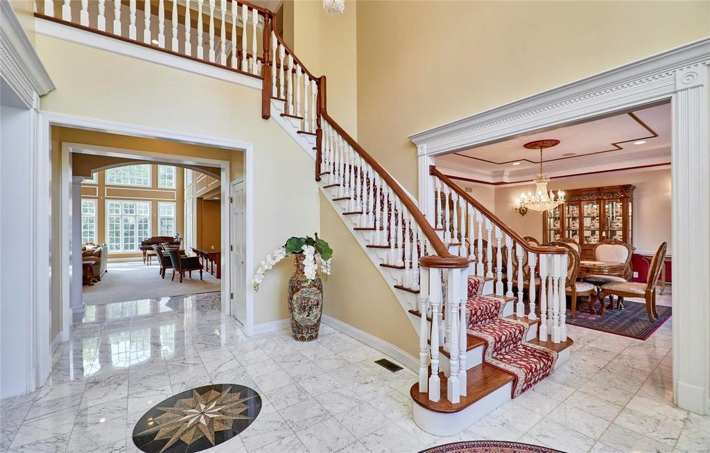 Elite Entertainment and Cozy Comfort St. Louis Missouri Home on the Market for 3.25 Million 4