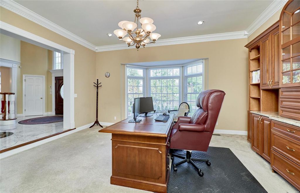 Elite Entertainment and Cozy Comfort St. Louis Missouri Home on the Market for 3.25 Million 6