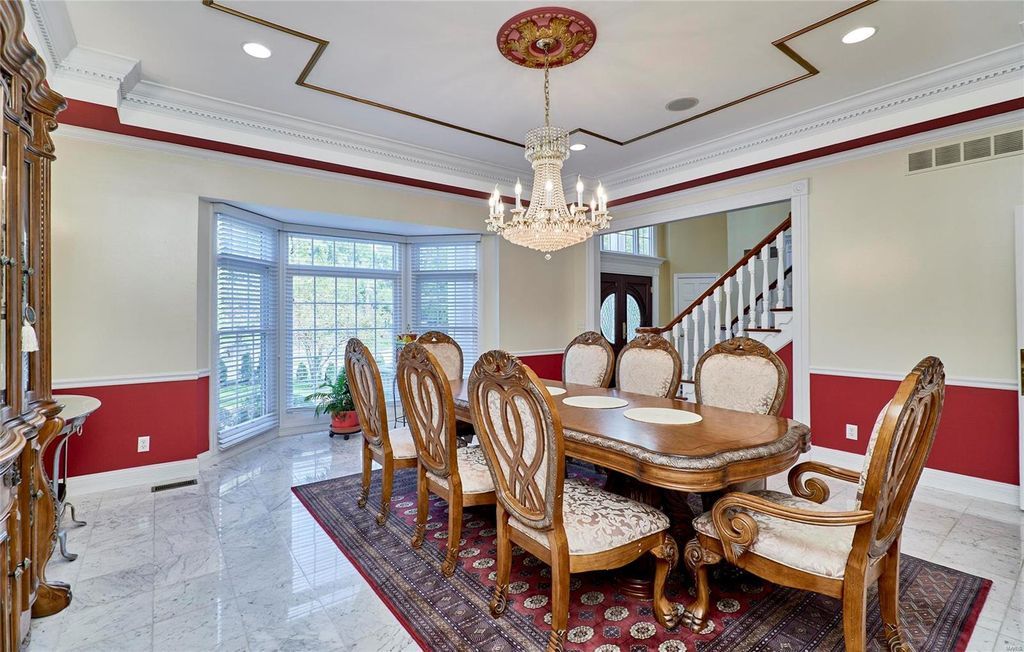 Elite Entertainment and Cozy Comfort St. Louis Missouri Home on the Market for 3.25 Million 9