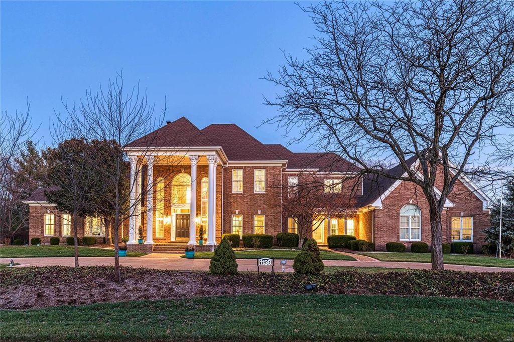 John Porta Built Georgian Colonial in St. Louis Missouri A Timeless Elegance Asking 2395 Million 53