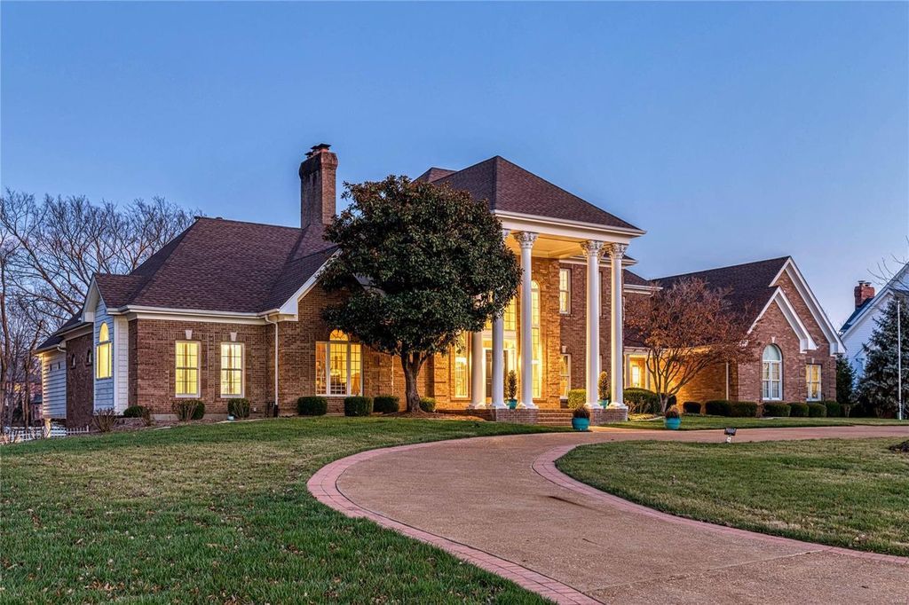 John Porta Built Georgian Colonial in St. Louis Missouri A Timeless Elegance Asking 2395 Million 54 1