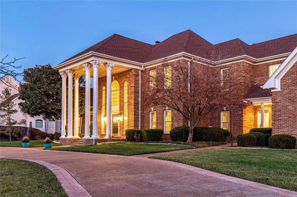 John Porta Built Georgian Colonial in St. Louis Missouri A Timeless Elegance Asking 2395 Million 55 1
