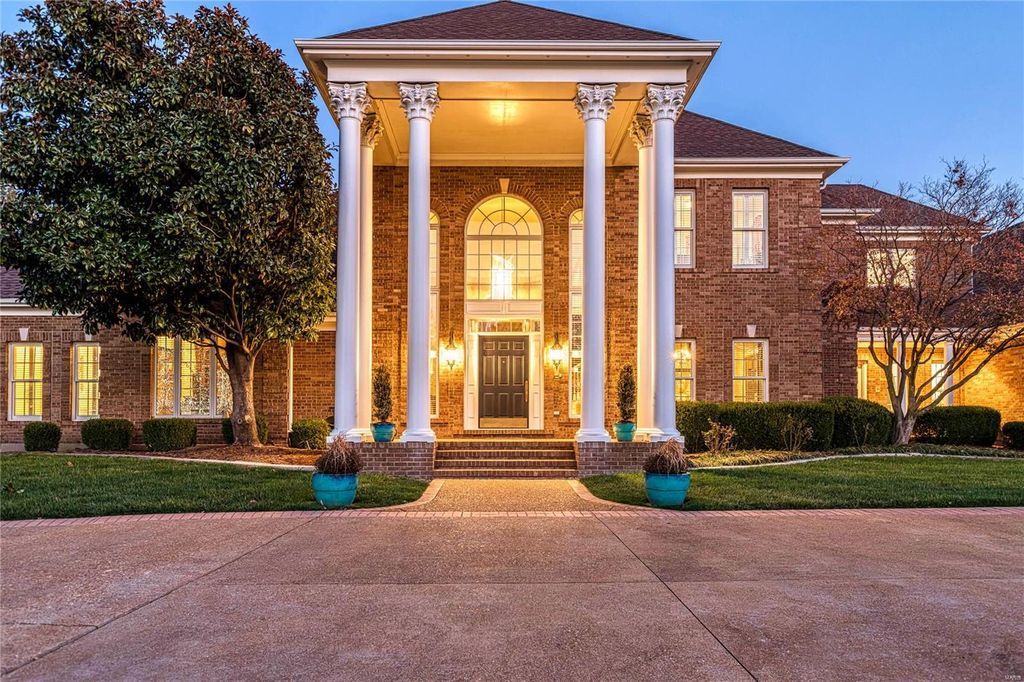John Porta Built Georgian Colonial in St. Louis Missouri A Timeless Elegance Asking 2395 Million 56