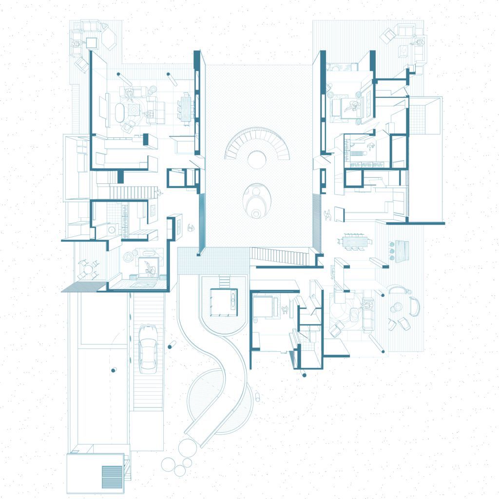 Link House, Unconventional Luxury Unfolding by Openideas Architects