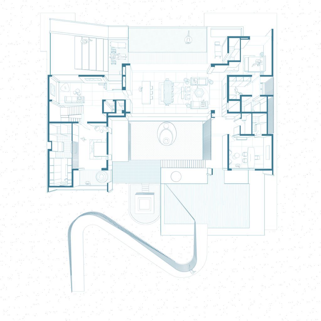 Link House, Unconventional Luxury Unfolding by Openideas Architects