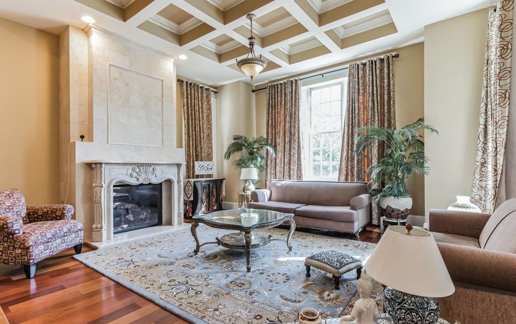 Luxury Retreat in Great Falls Immerse Yourself in Tranquility with a Stunning Custom Home on 2 Acres Priced at 4950999 15