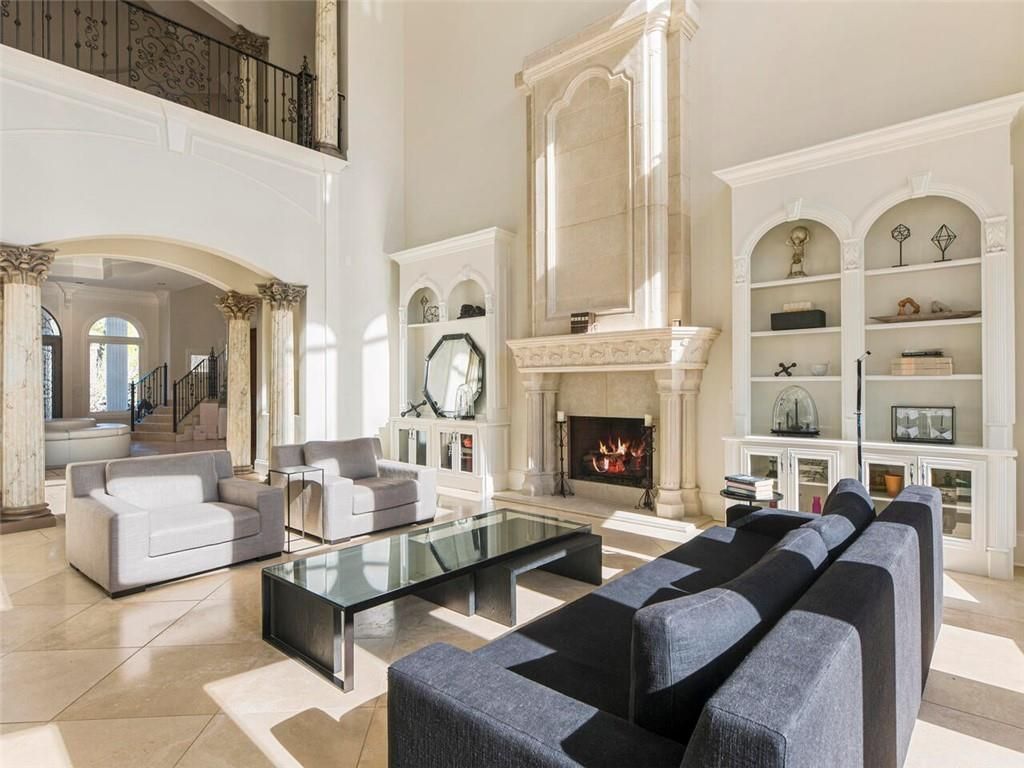 Mediterranean Oasis in Roswell Georgia An Artful Blend of Privacy and Versatility Listed at 4275 Million 16