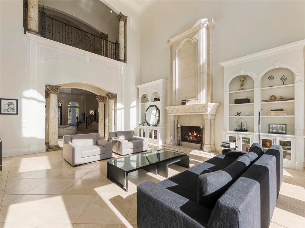Mediterranean Oasis in Roswell Georgia An Artful Blend of Privacy and Versatility Listed at 4275 Million 17