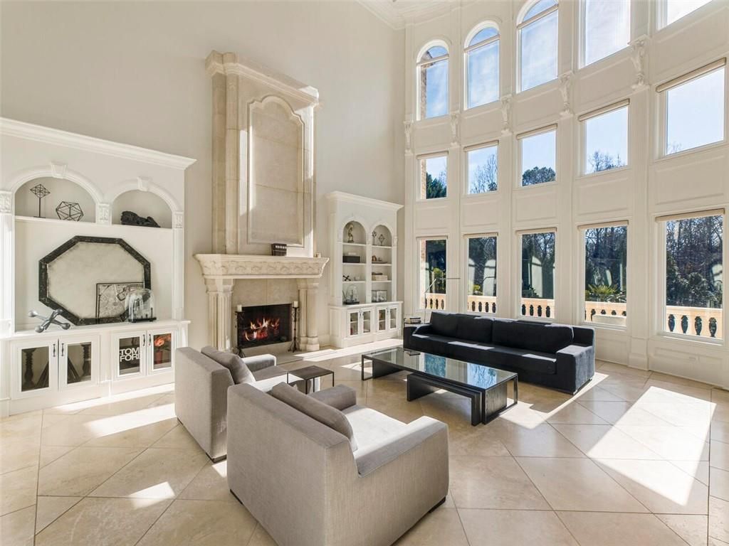 Mediterranean Oasis in Roswell Georgia An Artful Blend of Privacy and Versatility Listed at 4275 Million 18