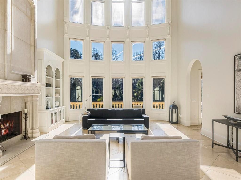 Mediterranean Oasis in Roswell Georgia An Artful Blend of Privacy and Versatility Listed at 4275 Million 19