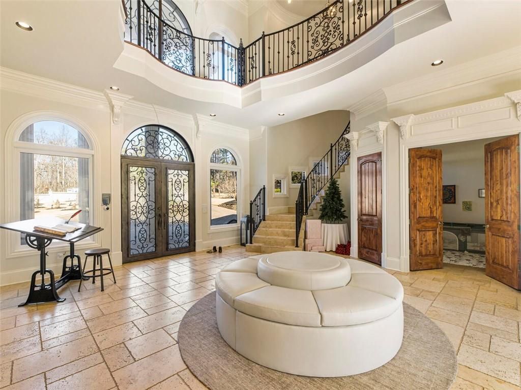 Mediterranean Oasis in Roswell Georgia An Artful Blend of Privacy and Versatility Listed at 4275 Million 32