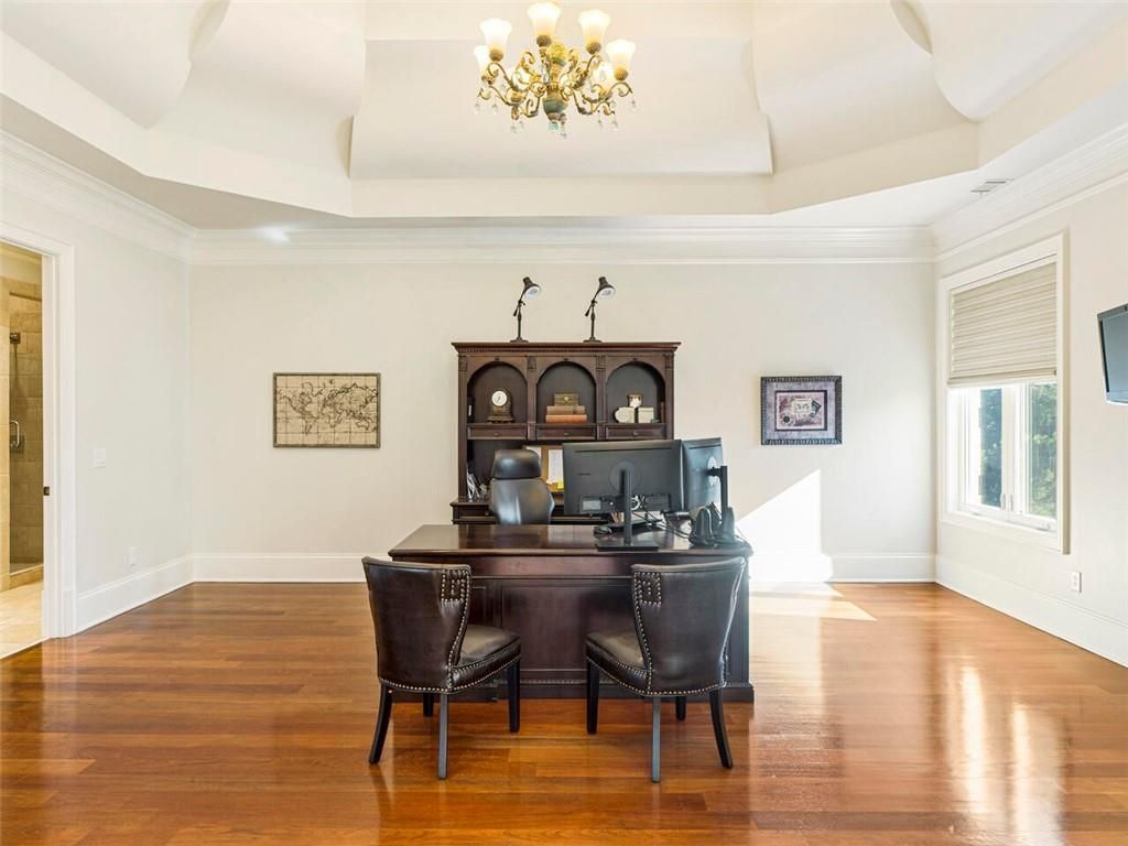 Mediterranean Oasis in Roswell Georgia An Artful Blend of Privacy and Versatility Listed at 4275 Million 36
