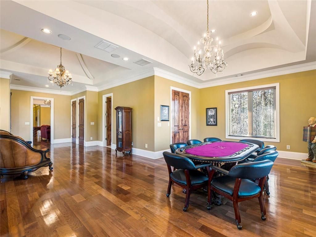 Mediterranean Oasis in Roswell Georgia An Artful Blend of Privacy and Versatility Listed at 4275 Million 45