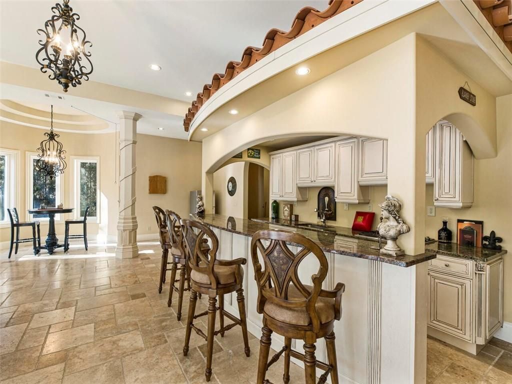 Mediterranean Oasis in Roswell Georgia An Artful Blend of Privacy and Versatility Listed at 4275 Million 48