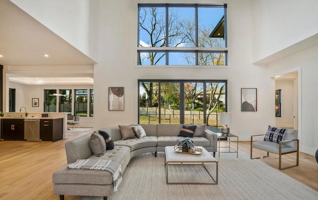Modern Elegance Meets Open Spaces A Spectacular Prairie Style Home in McLean Offered at 4299999 4