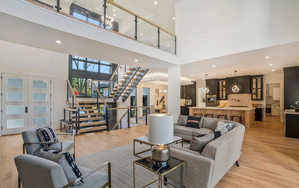 Modern Elegance Meets Open Spaces A Spectacular Prairie Style Home in McLean Offered at 4299999 6