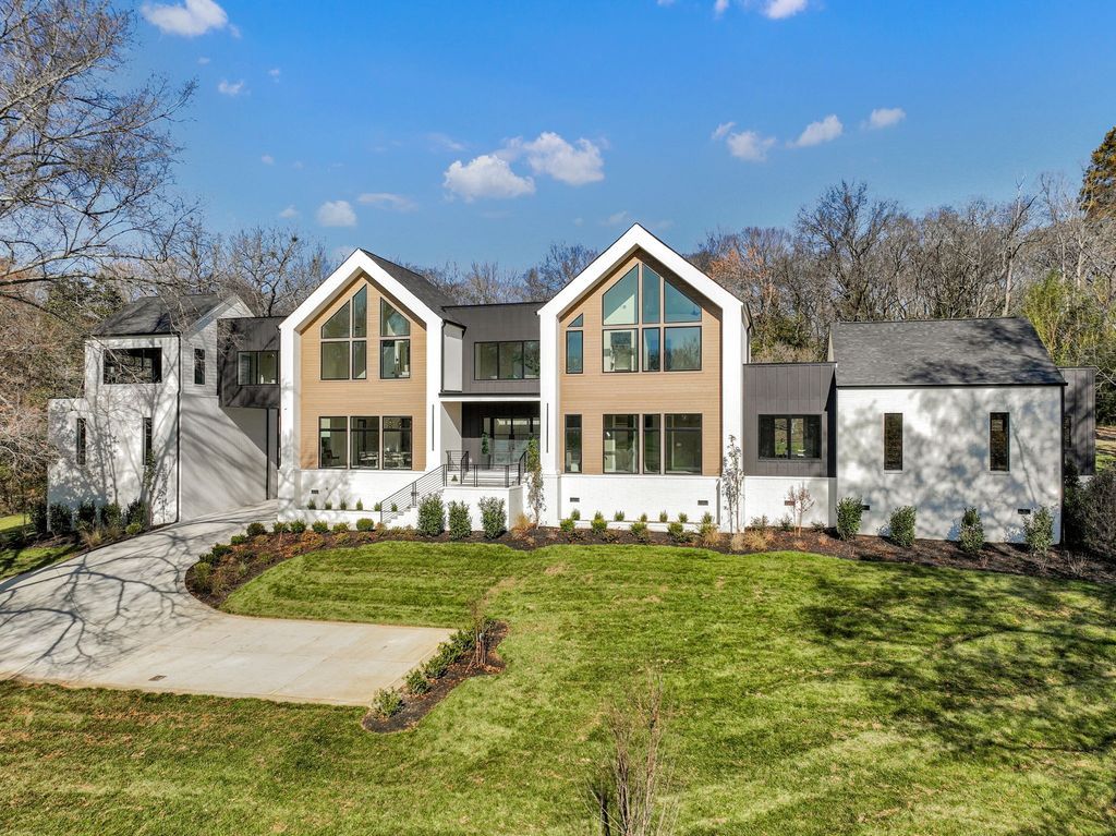 New Scandi Modern Construction by Province Builders Tennessee Listed at 5.25 Million 1