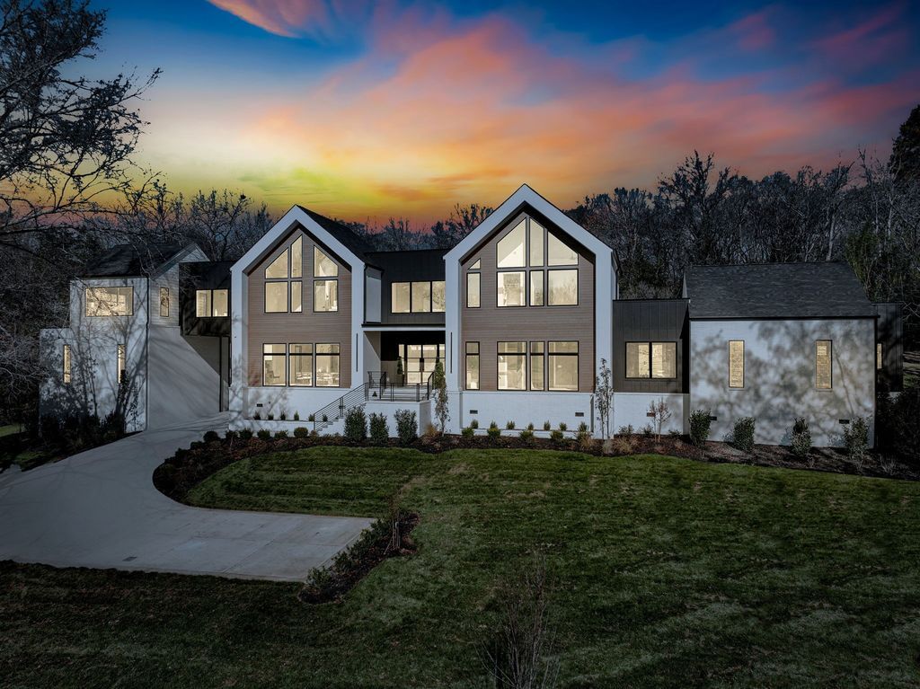 New Scandi Modern Construction by Province Builders Tennessee Listed at 5.25 Million 3
