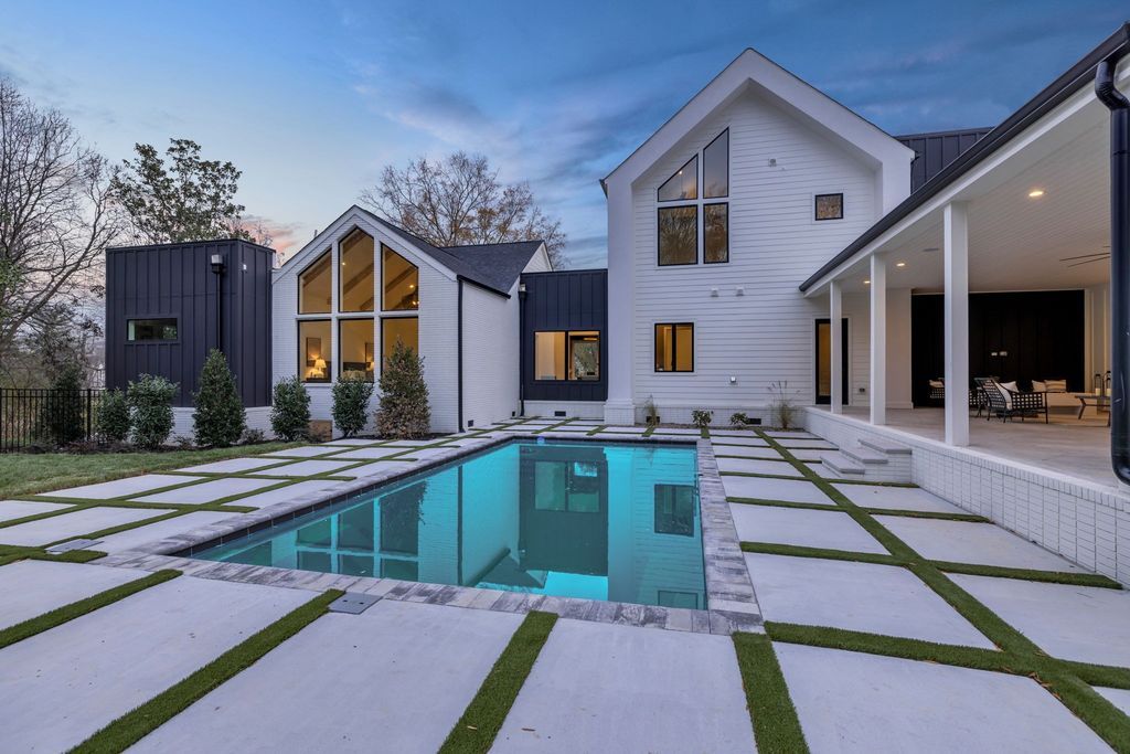 New Scandi Modern Construction by Province Builders Tennessee Listed at 5.25 Million 47