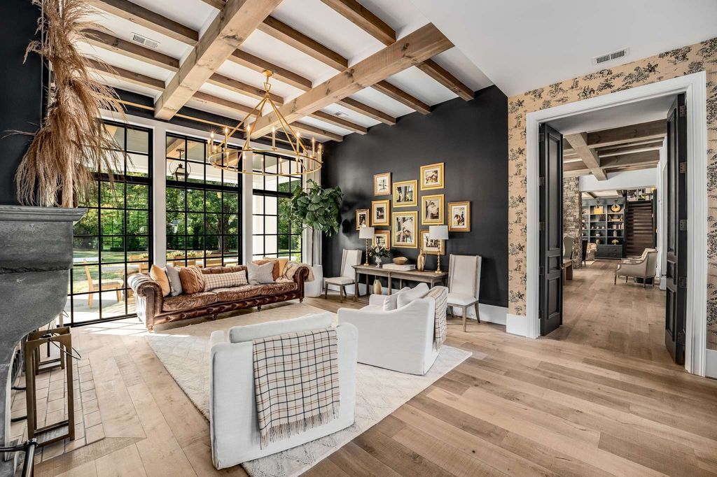 Opulence in Nashville Lindsay Hunt Sulaks Architectural Masterpiece Hits Market at 10 Million 10