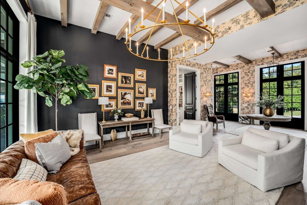 Opulence in Nashville Lindsay Hunt Sulaks Architectural Masterpiece Hits Market at 10 Million 11