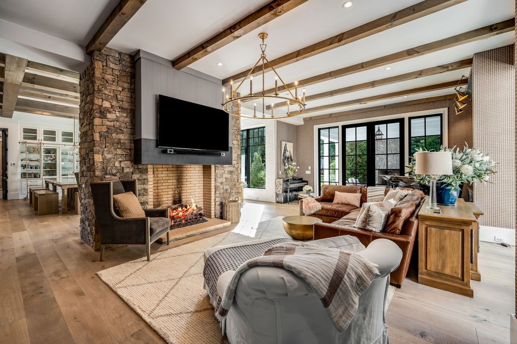 Opulence in Nashville Lindsay Hunt Sulaks Architectural Masterpiece Hits Market at 10 Million 23