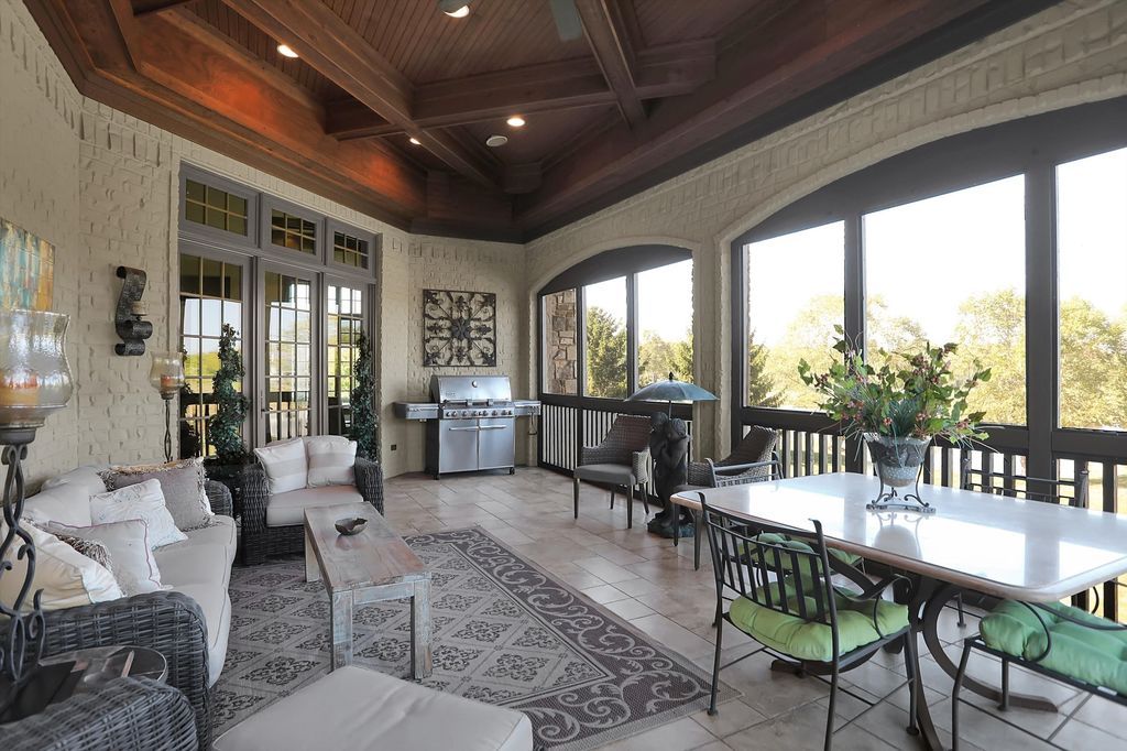 Opulent Oasis 2.5 Million Architectural Marvel Unveiled in Bargersville Indiana 46