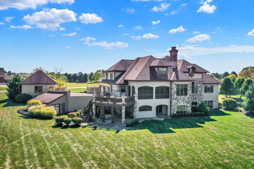 Opulent Oasis 2.5 Million Architectural Marvel Unveiled in Bargersville Indiana 49