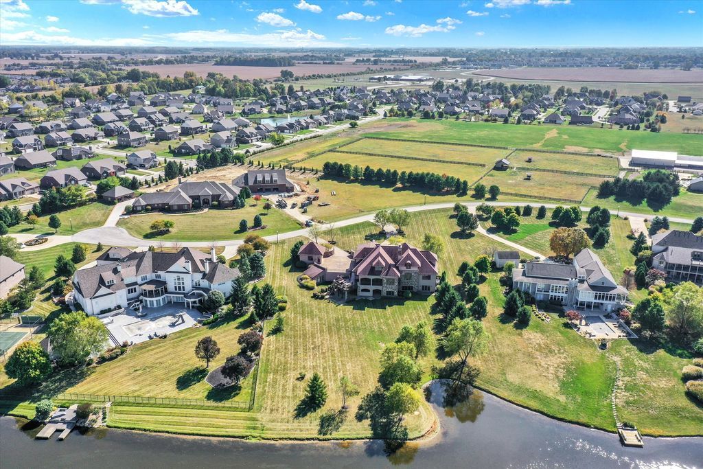 Opulent Oasis 2.5 Million Architectural Marvel Unveiled in Bargersville Indiana 51