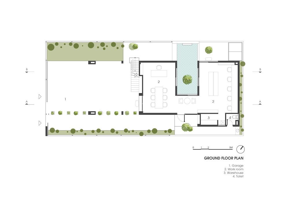 PsA House, Haven integrating living and work spaces by PsA Architecture