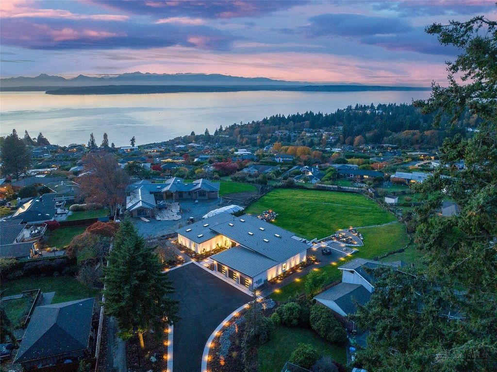 Shoreline Washington Private Estate with Olympic Mountain Vistas Priced at 6499950 2