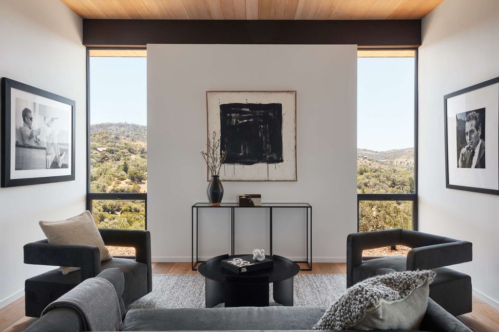 Sonoma Hilltop New Residence, Modern Living by Klopf Architecture