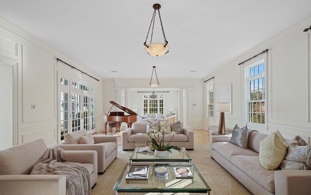 Southern Splendor Estate A Sunlit Haven of Luxury Privacy and Elegance in Connecticut Priced at 9.75 Million 11
