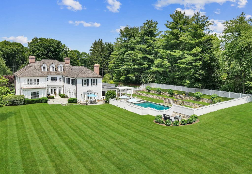 Southern Splendor Estate A Sunlit Haven of Luxury Privacy and Elegance in Connecticut Priced at 9.75 Million 36