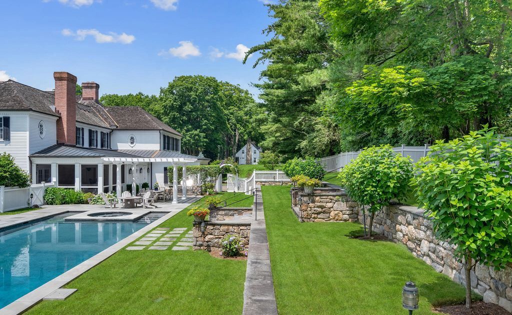 Southern Splendor Estate A Sunlit Haven of Luxury Privacy and Elegance in Connecticut Priced at 9.75 Million 37