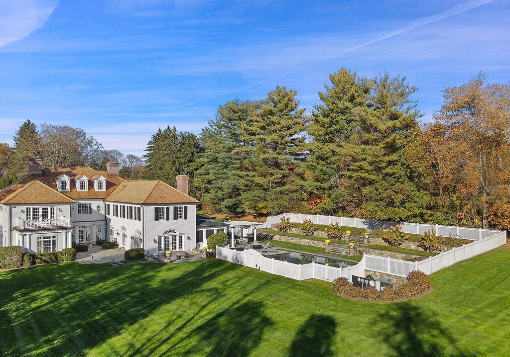 Southern Splendor Estate A Sunlit Haven of Luxury Privacy and Elegance in Connecticut Priced at 9.75 Million 39