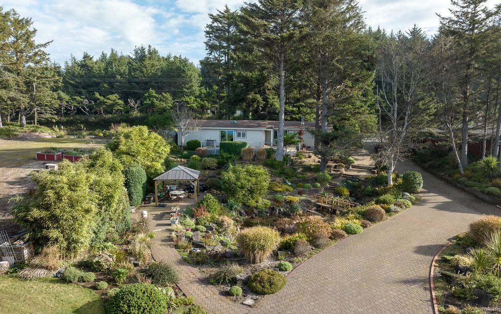 Spanish Style Estate in Yachats a Tranquil 3.995M Park Like Retreat 48