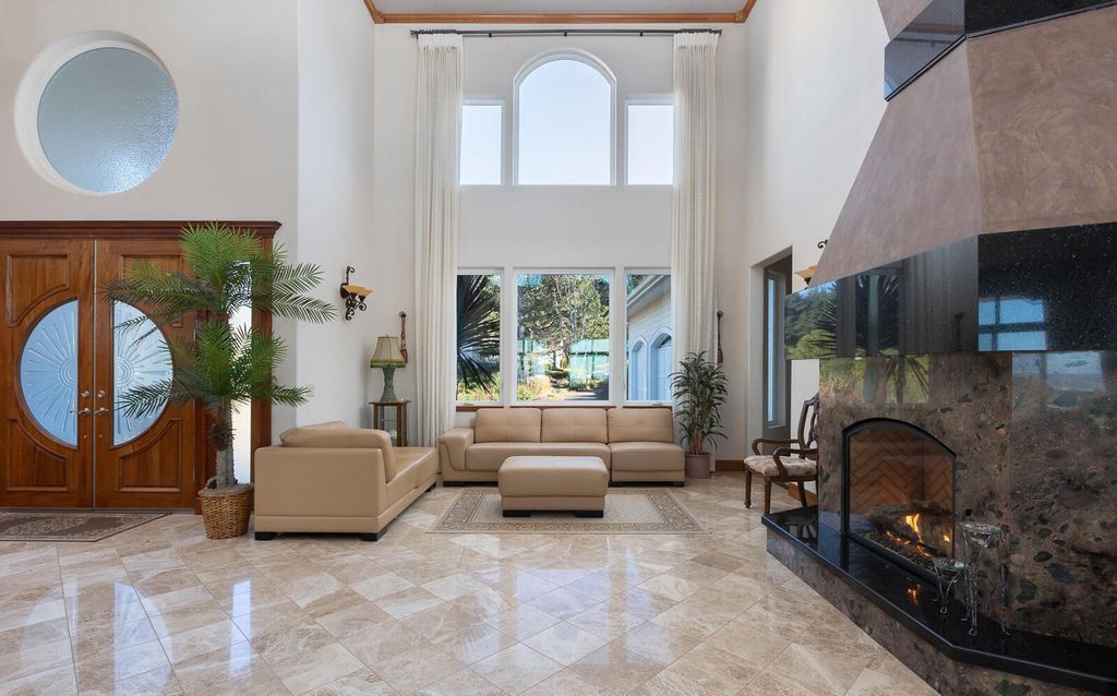 Spanish Style Estate in Yachats a Tranquil 3.995M Park Like Retreat 6