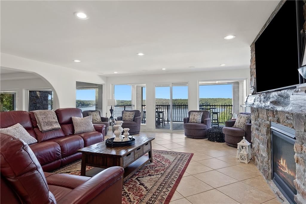 Stone Mansion Iconic Lakefront Retreat on the Beautiful Lake of the Ozarks Missouri Offered at 7.8 Million 11