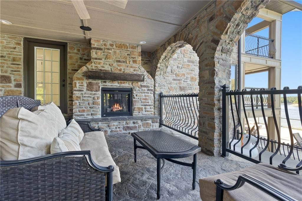 Stone Mansion Iconic Lakefront Retreat on the Beautiful Lake of the Ozarks Missouri Offered at 7.8 Million 29