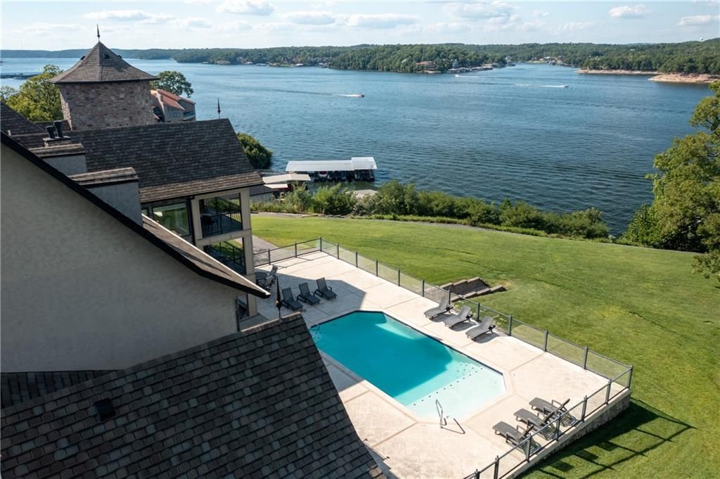 Stone Mansion Iconic Lakefront Retreat on the Beautiful Lake of the Ozarks Missouri Offered at 7.8 Million 5