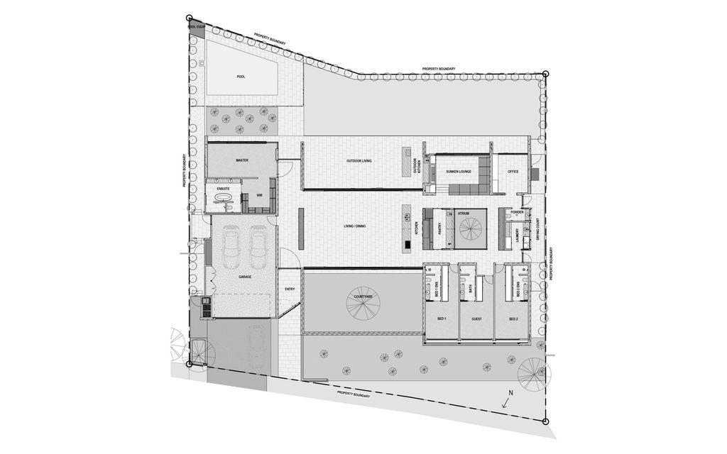 Stratum House, Marvel of Layered Elegance by Joe Adsett Architects 16 Stratum House, Marvel of Layered Elegance by Joe Adsett Architects