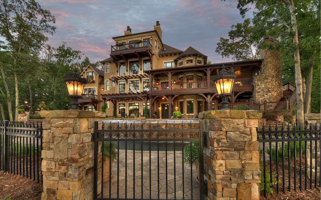 Sumptuous Lakefront Estate Exemplifying Elegance on Lake Blue Ridge Georgia Listed at 9.5 Million 4