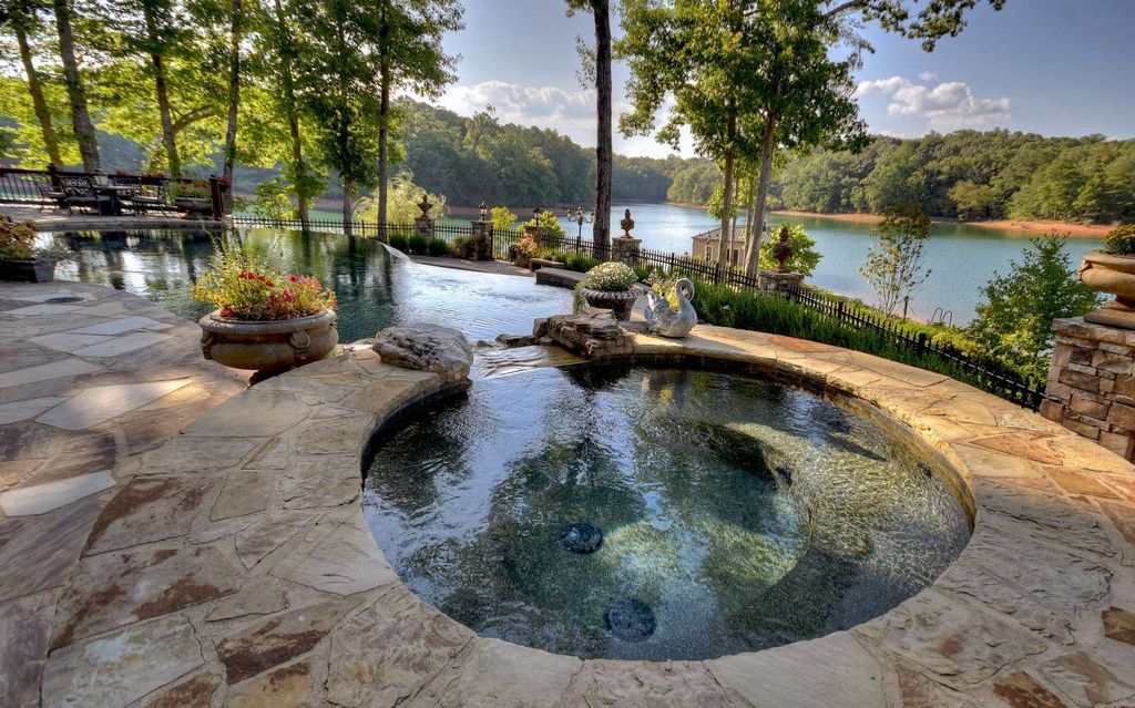 Sumptuous Lakefront Estate Exemplifying Elegance on Lake Blue Ridge Georgia Listed at 9.5 Million 5