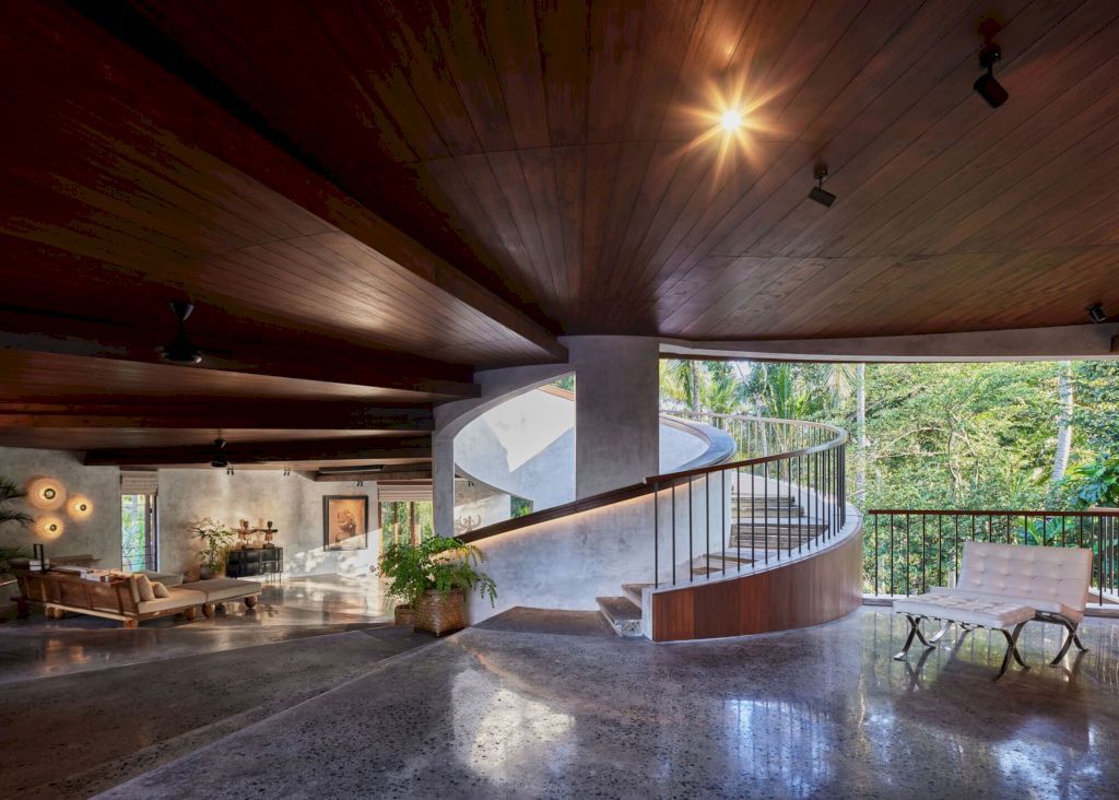 The Loop Residence, spiraled architectural Marvel in Bali by Alexis Dornier