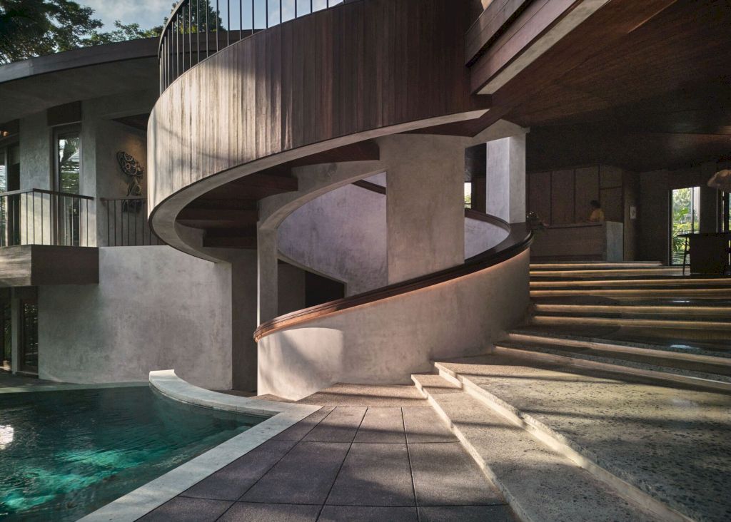 The Loop Residence, spiraled architectural Marvel in Bali by Alexis Dornier
